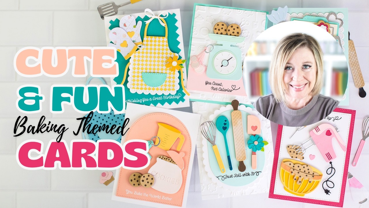 Cute & Fun Baking Themed Cards