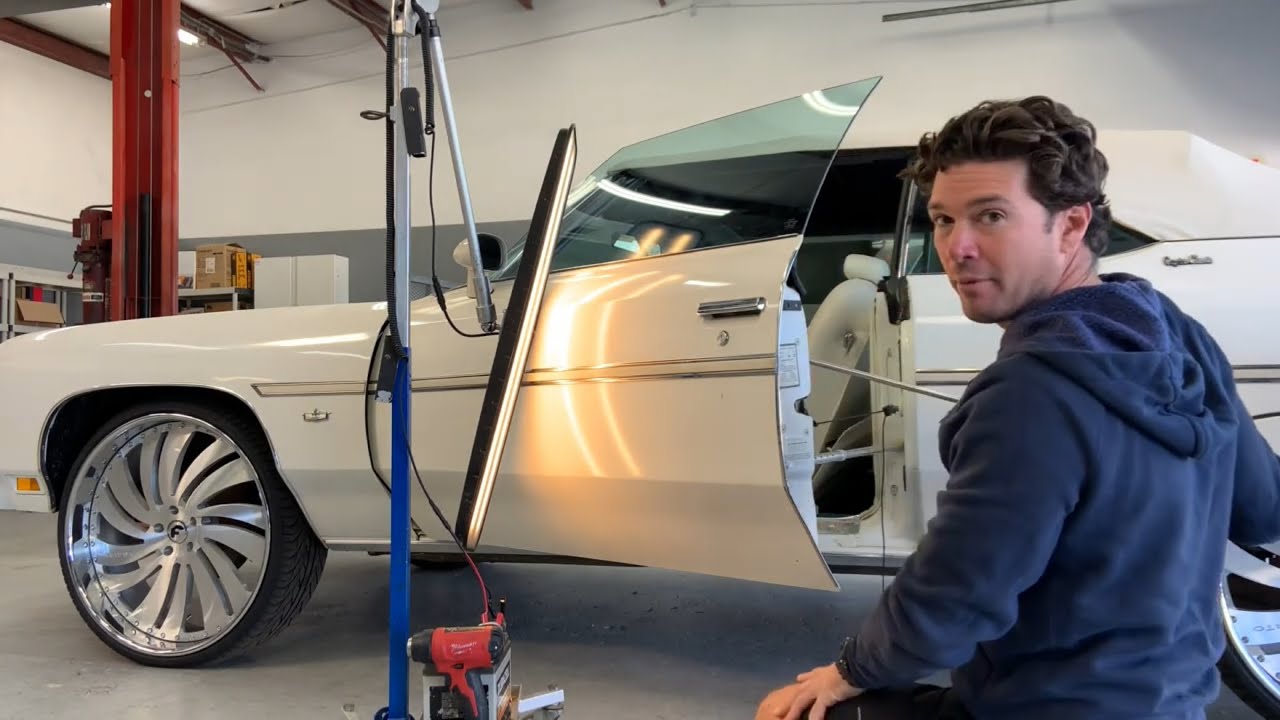 Paintless Dent Repair on a Classic car!