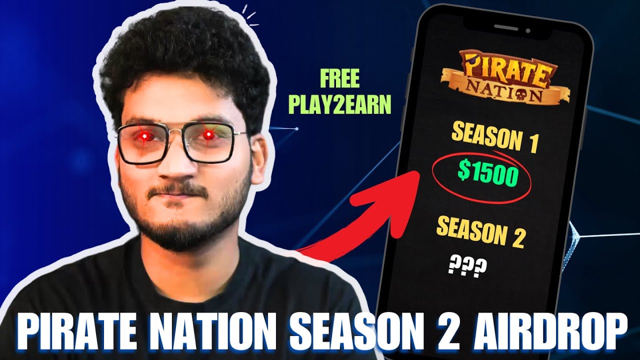 FREE to PLAY GAME AIRDROP | PIRATE NATION SEASON 2 AIRDROP GUIDE | Crypto ka Cult