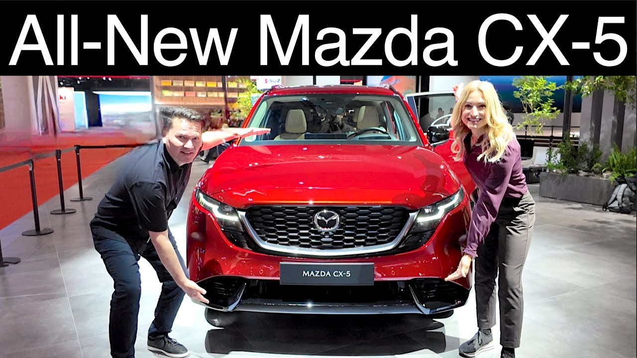 Знакомьтесь с совершенно новой Mazda CX-5 из Японии. // Mazda CX 5 2026 года