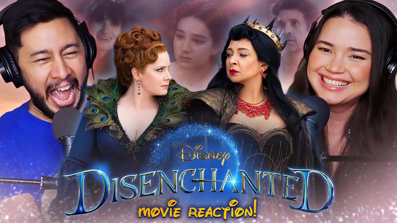 DISENCHANTED Movie Reaction! | Amy Adams | Patrick Dempsey | Maya Rudolph | Idina Menzel