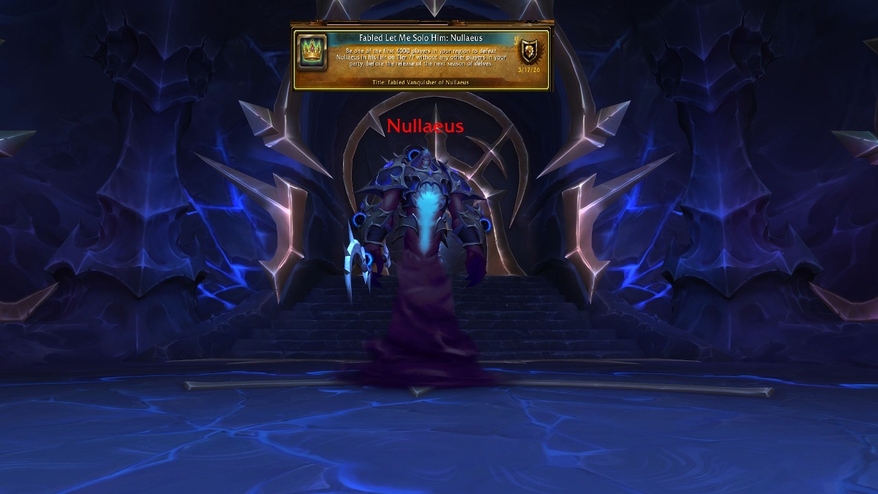 Fabled Let Me Solo him: Nullaeus Shadow Priest POV