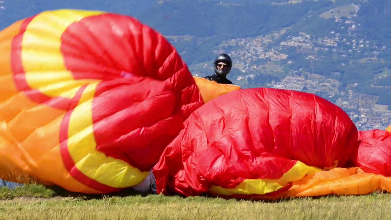 Lake Garda, Italy (Lago di Garda or Lago Benaco) Monte Baldo Paragliding