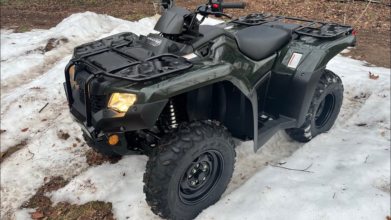 Riding The 2023 Honda Rancher ES! Shifting Made Easy!