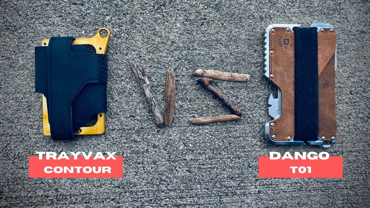 Dango T01 Vs Trayvax Contour Wallet | Best Tactical and Minimalist Wallet Review