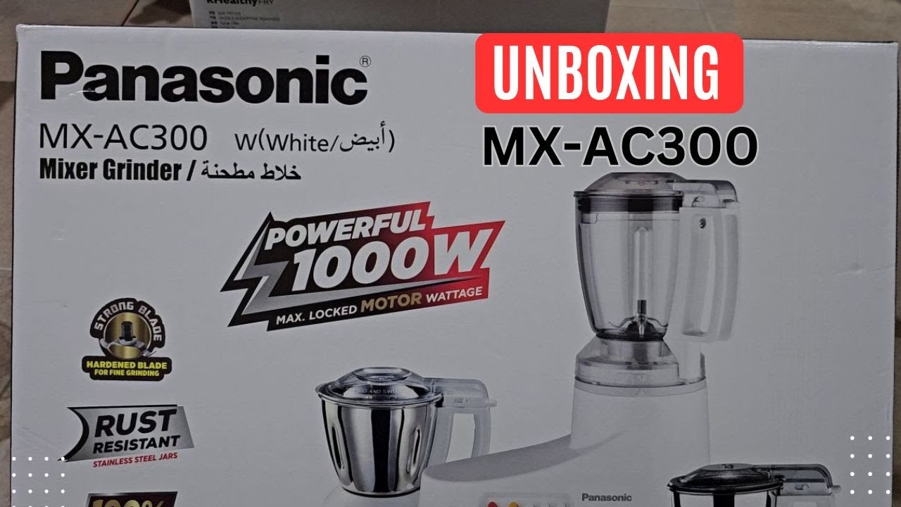 Panasonic MX-AC300 Mixer Grinder #panasonic #mixergrinder