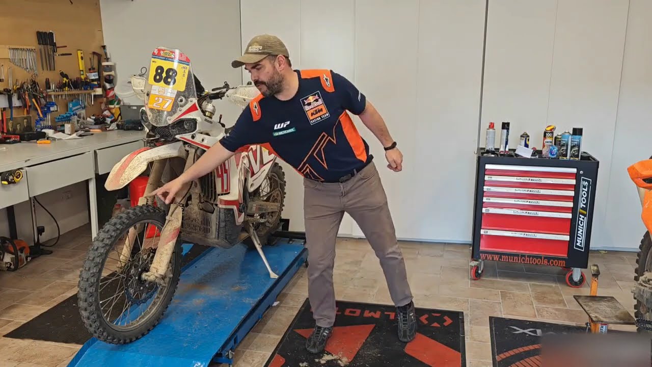 Kove 450 Rally cómo resolver rebotes y traqueteos