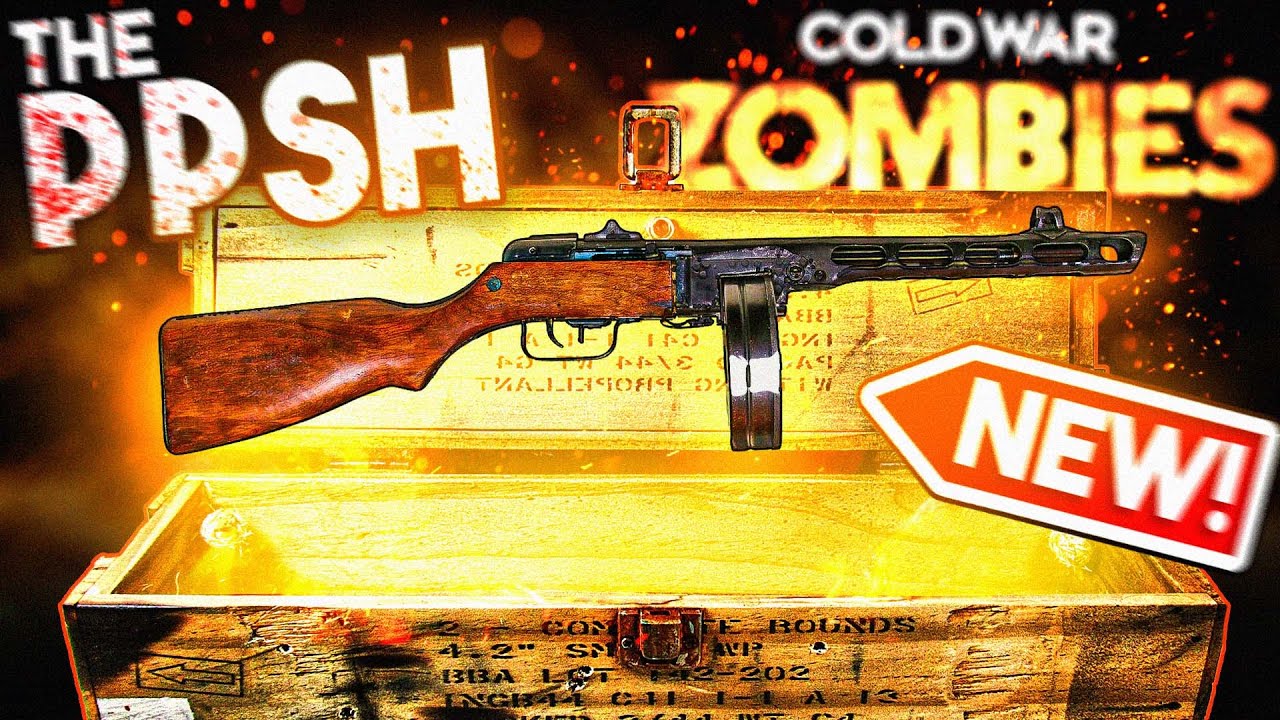 The PPSH Returned to Zombies! (Black Ops: Cold War)
