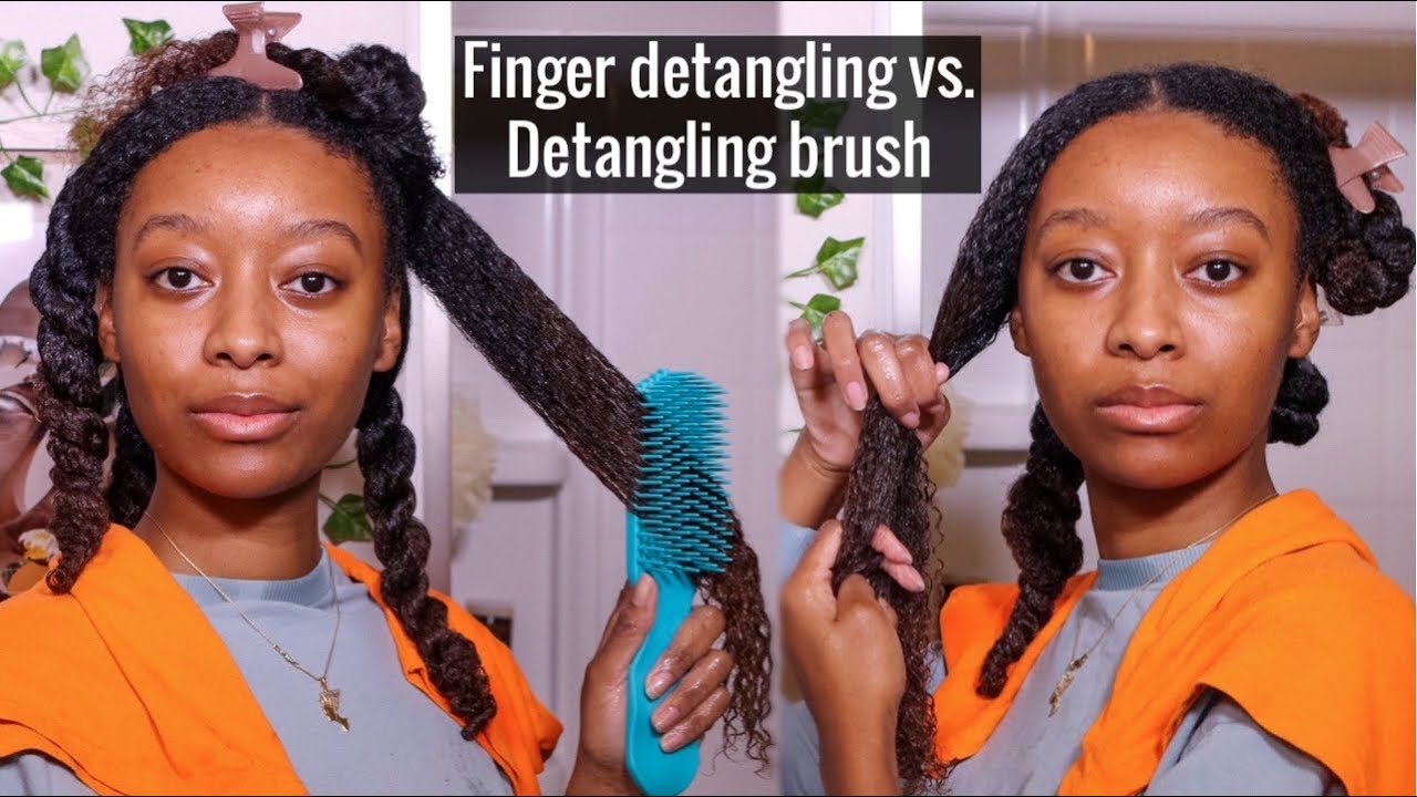 Finger Detangling Vs. Detangling Brush | Which is better?