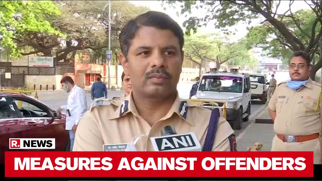 Pune: Police Enforce Stringent Measures Against lockdown Offenders, 180 Checkpoints Set Up In City