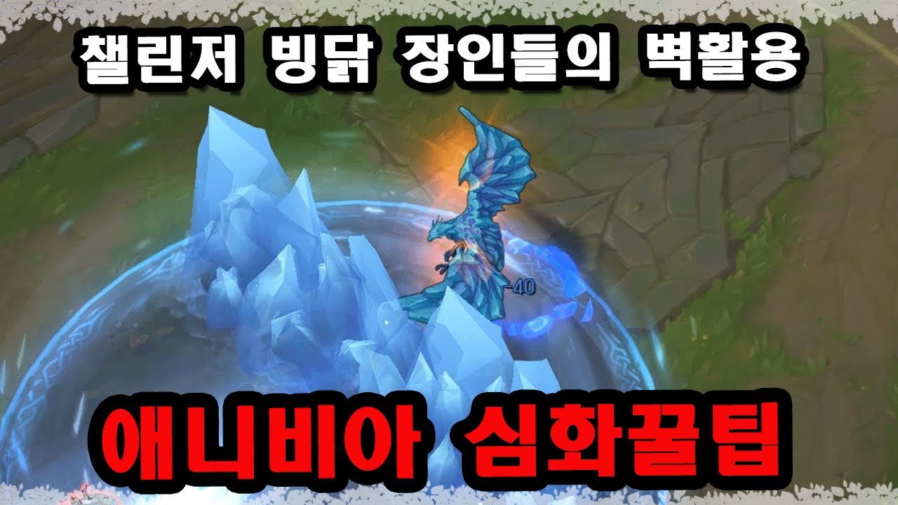 [롤] 하룻밤 새 1티어로 급부상한 빙닭. 천상계 장인들의 애니비아 심화 꿀팁 feat.프로겐,페이커,쇼메이커