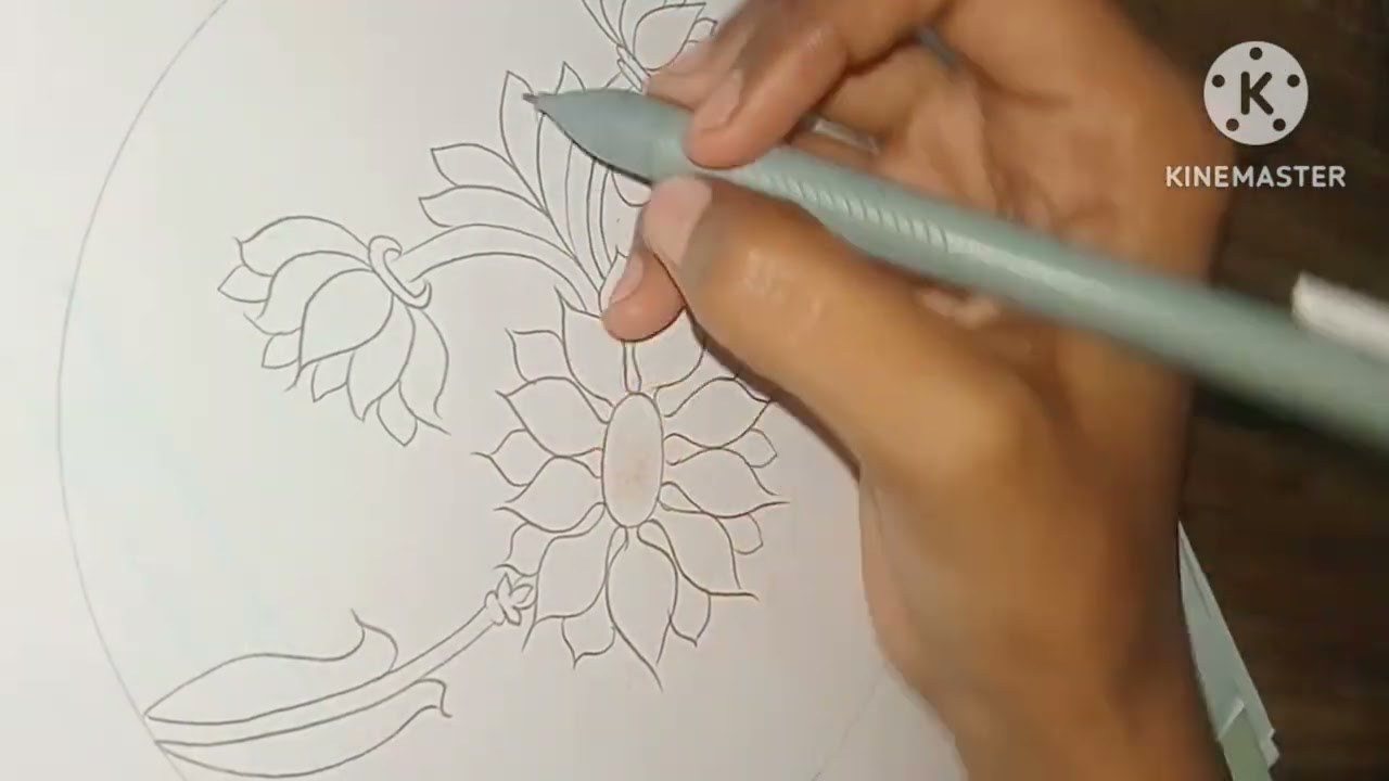 Sunflower alekhan with green leaf 🌿