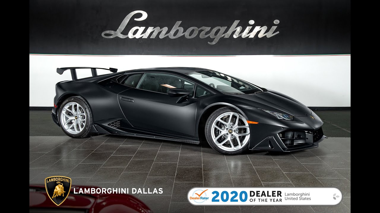 2019 Lamborghini Huracan LP 580-2 Aero Nero Noctis LC629