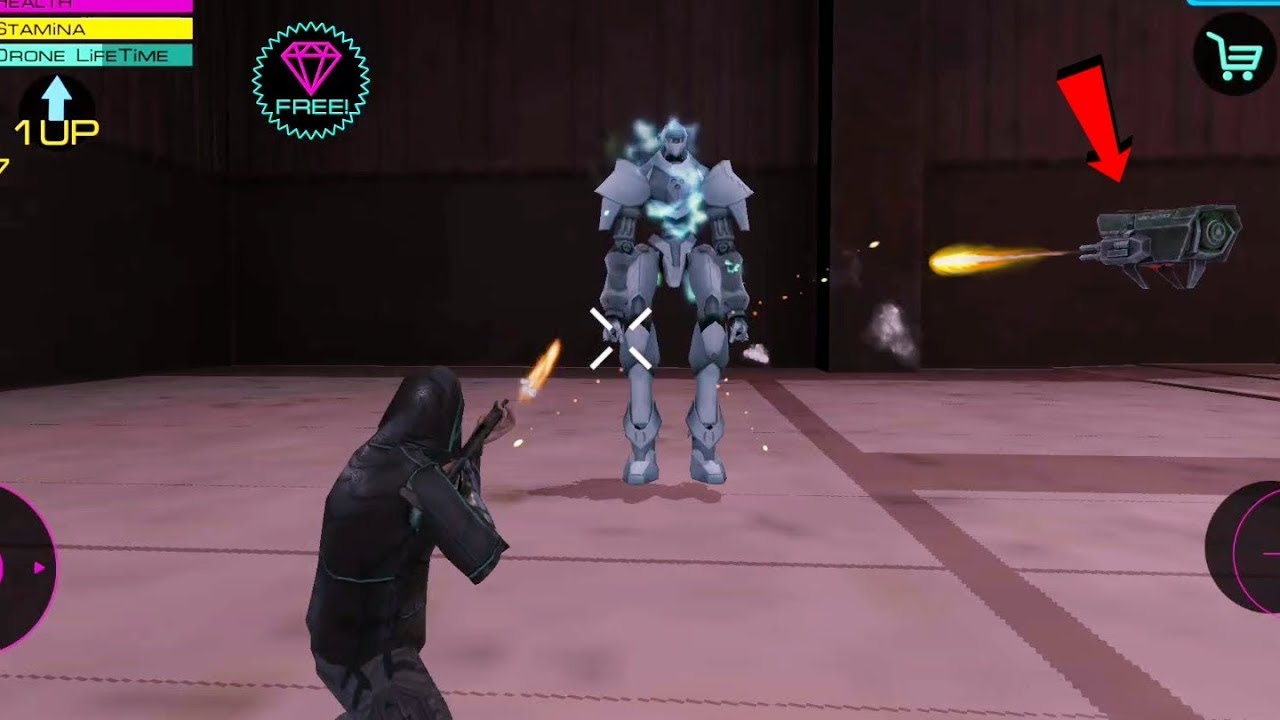 Cyber Future Crime | Kill Night Raider with Drone Defender | Naxeex New Game | Android Gameplay HD