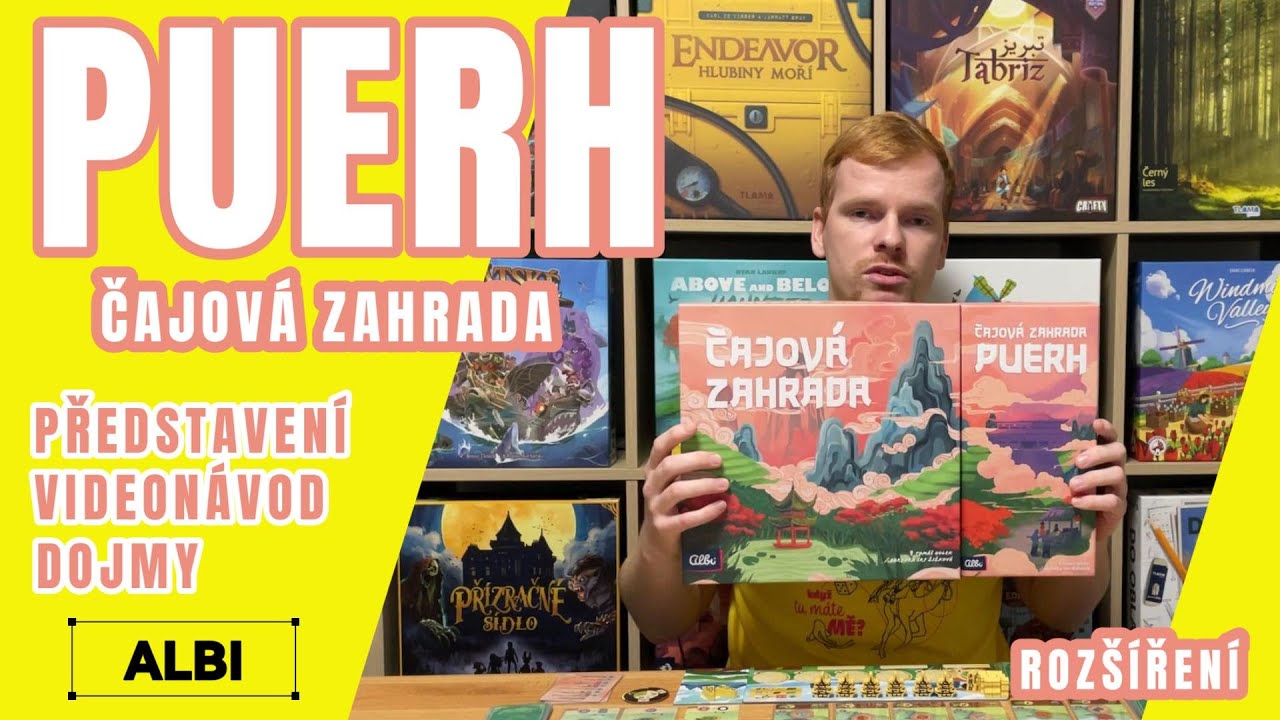 PUERH: Čajová zahrada - ALBI (Představení, VIDEONÁVOD, Dojmy) za mě rozšíření, které potřebujete!