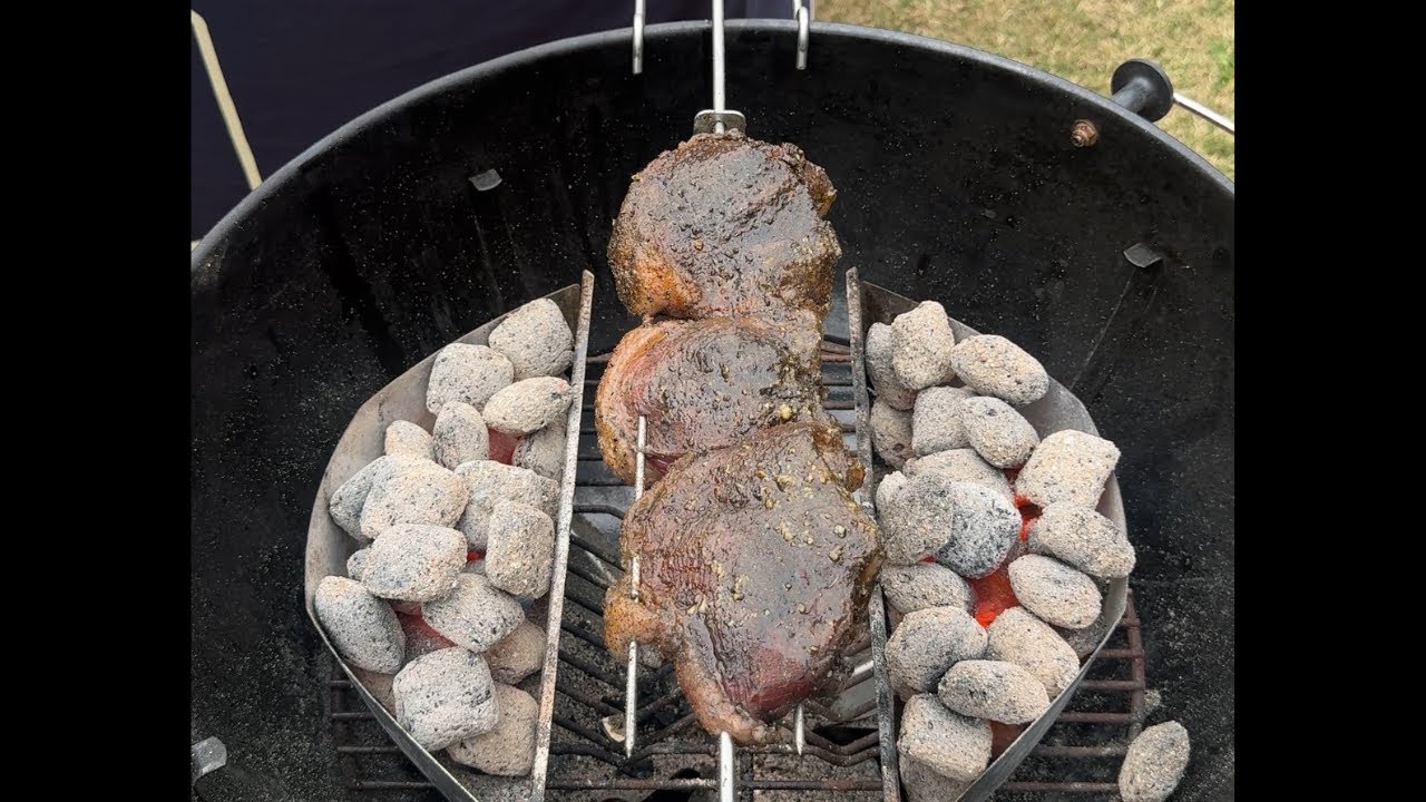 Picanha on the Rotisserie