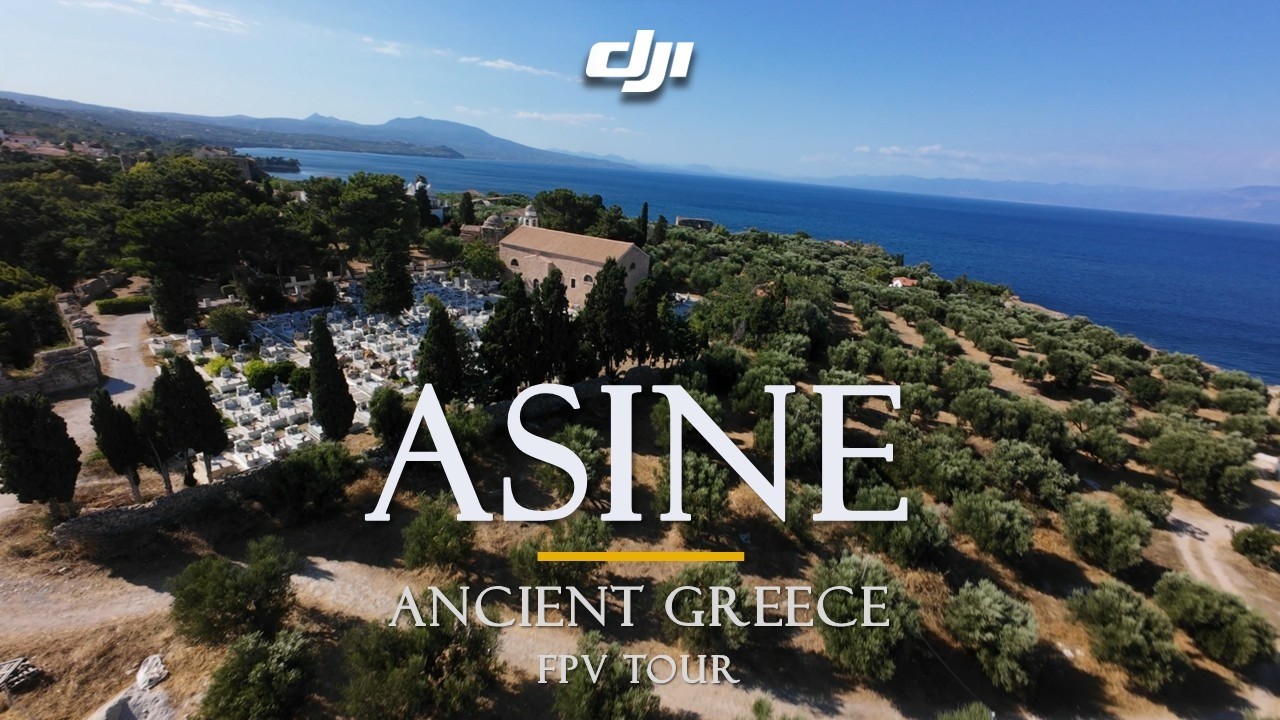 ASINE, Argolis | DJI Avata 2 FPV Drone Tour of Ancient Greece