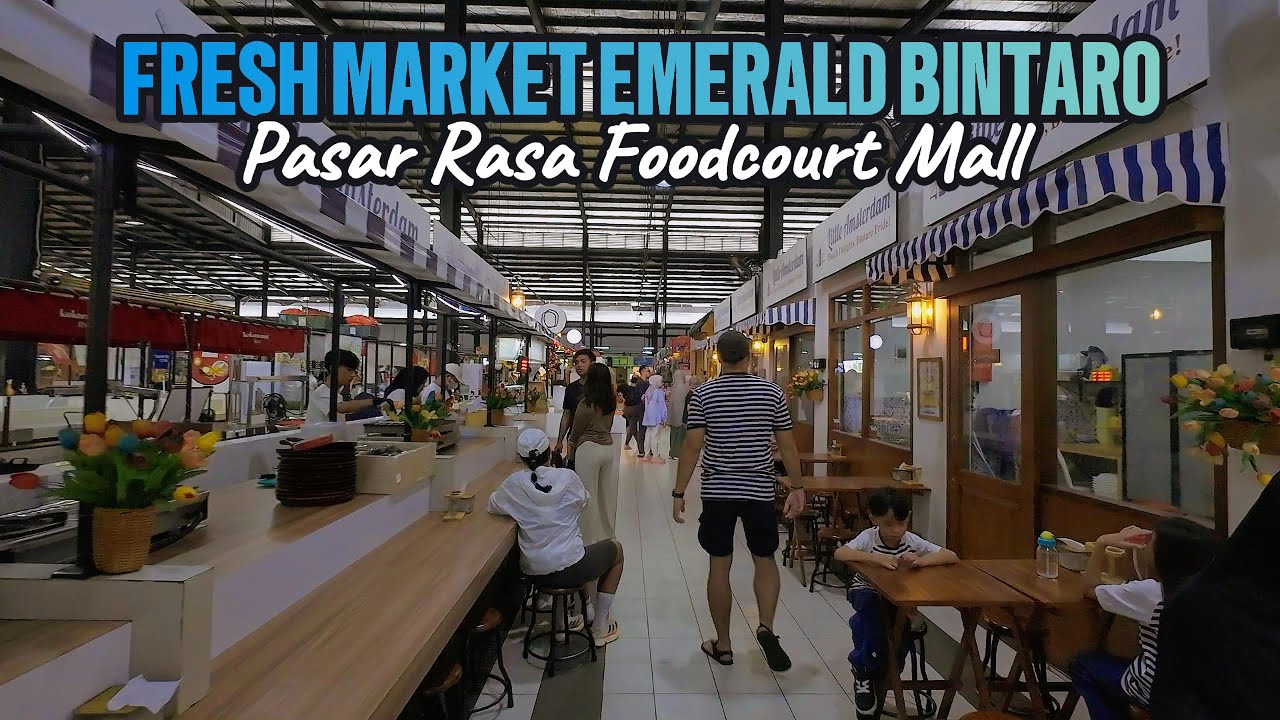 EKSPLOR FRESH MARKET EMERALD BINTARO | BANYAK KULINER DAN COFFEE