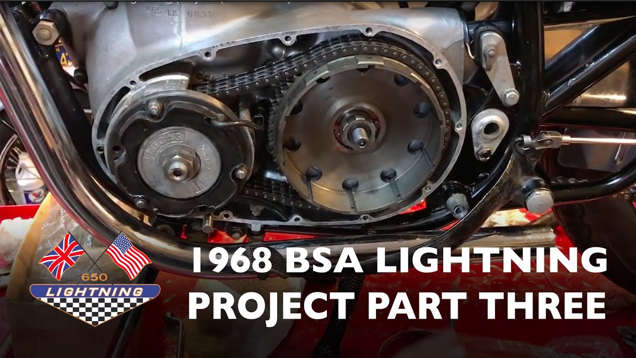 1968 BSA A65 Lightning project (Part 3 OF 4)