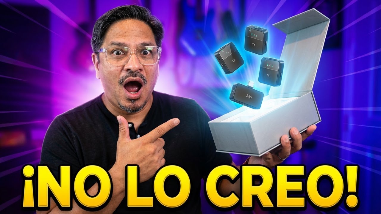 SX9 Mini Micrófono Inalámbrico  Unboxing y Review!