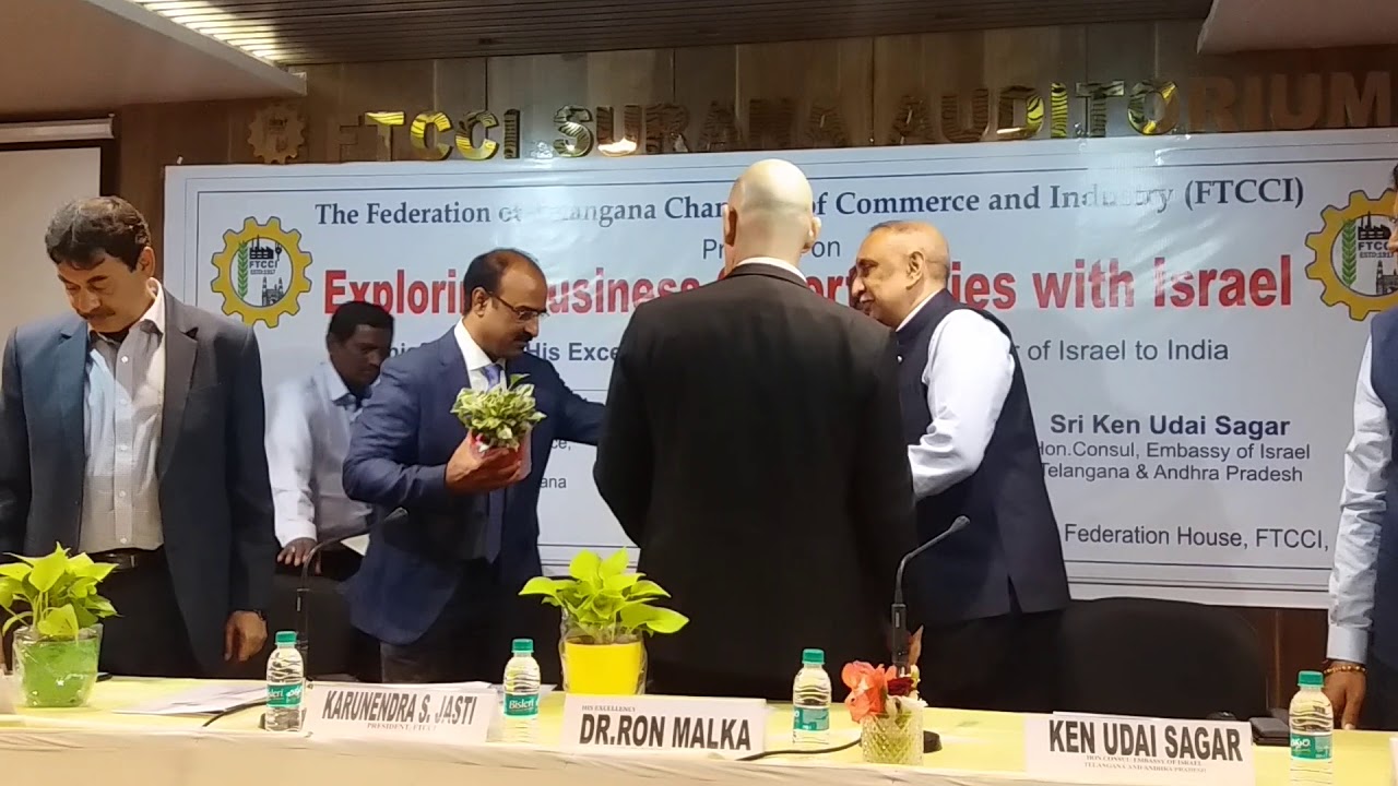 HIS EXCELLENCY DR RON MALKA AMBASSADOR OF ISRAEL TO INDIA(2)