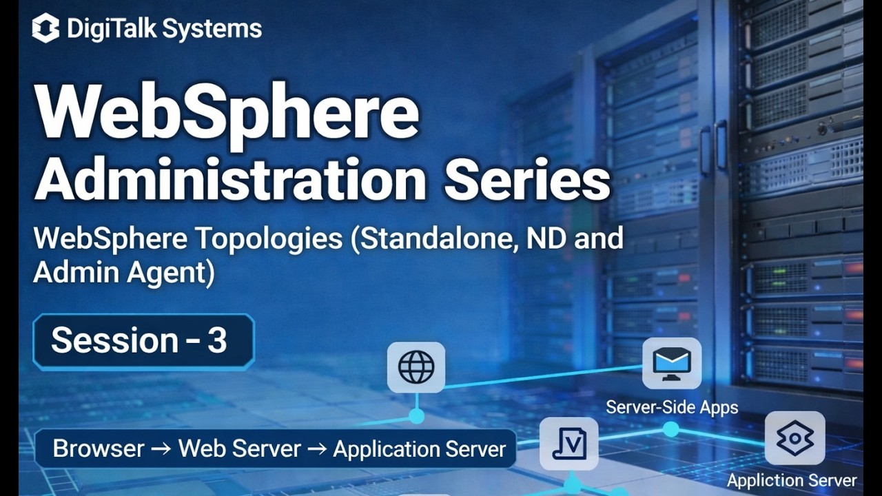 P3: Администрирование WebSphere (Zero2Hero): Топологии (автономные, сетевое развертывание и агент...