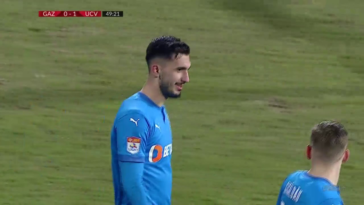 GOOL | Andrei Ivan a dechis scorul &icirc;n duelul Gaz Metan - Universitatea Craiova