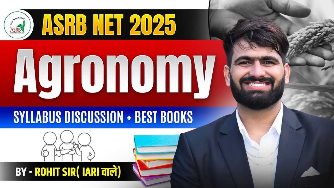 ASRB NET Agronomy Syllabus Discussion I Top 5 units