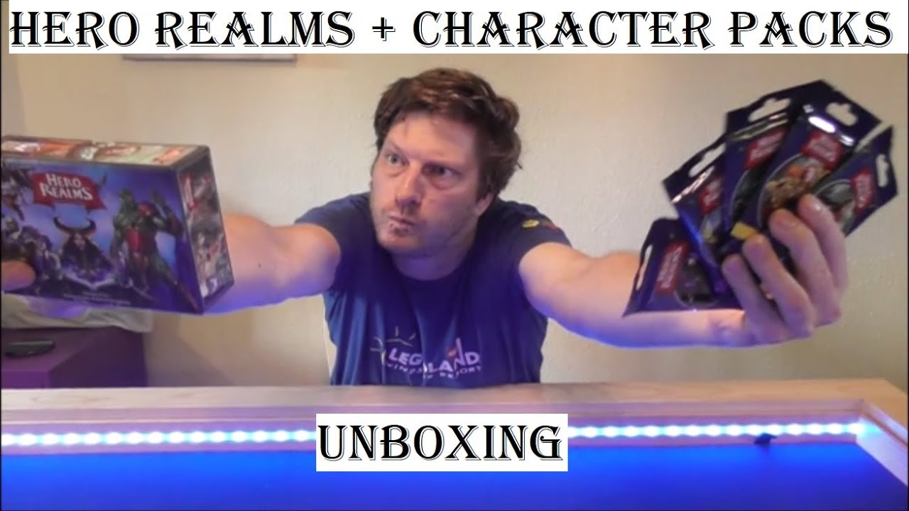 Hero Realms + Character Packs Unboxing