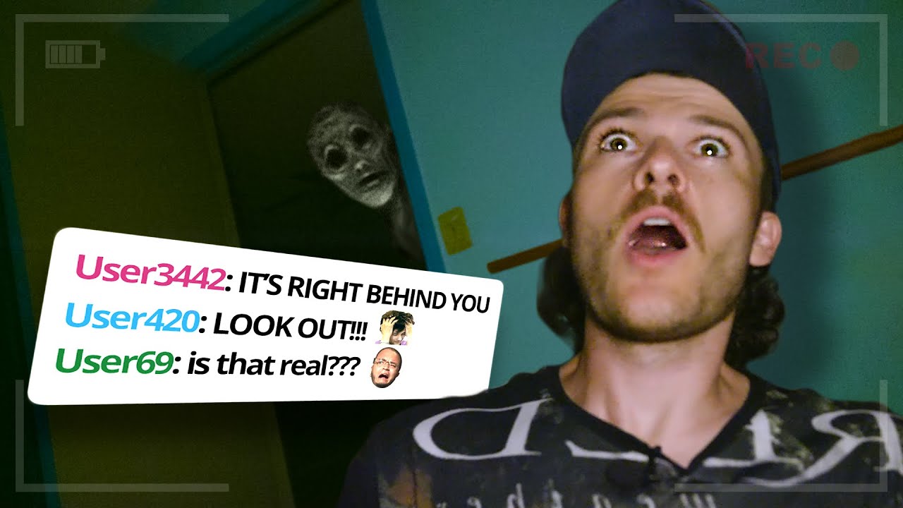 i found an actual ghost while live on twitch...