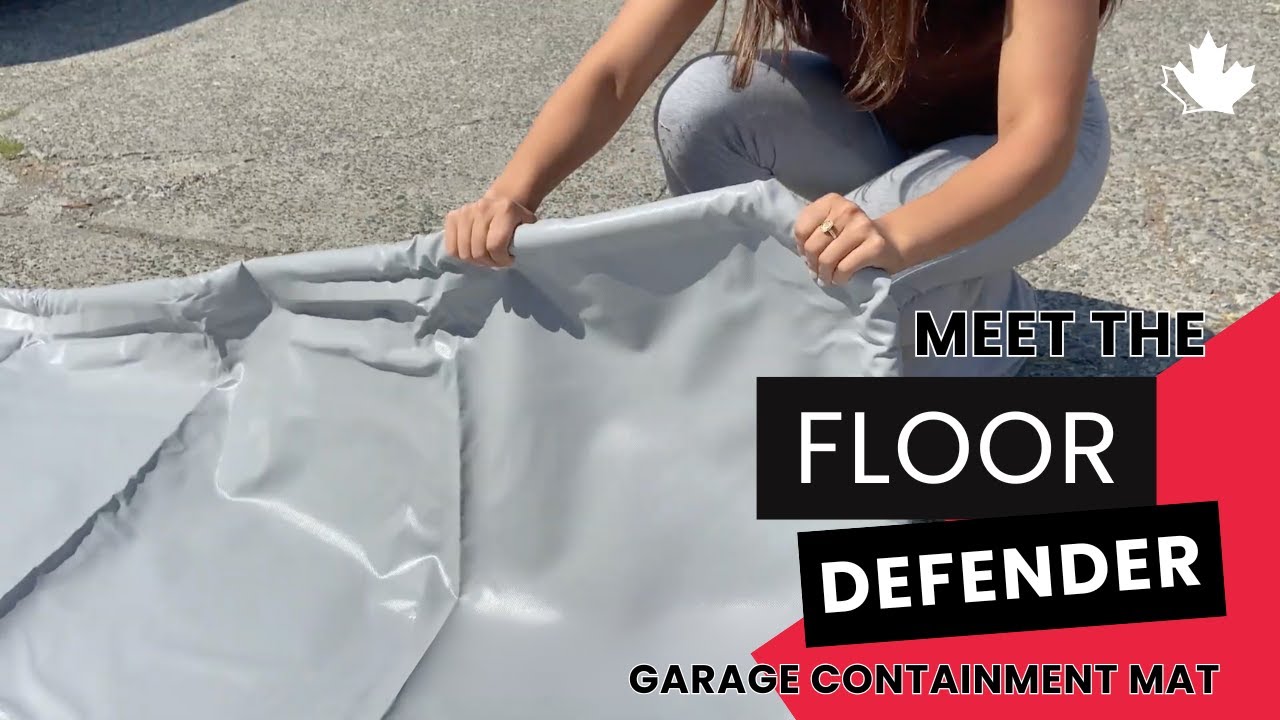 Meet the Floor Defender Garage Containment Mat 💪🚗