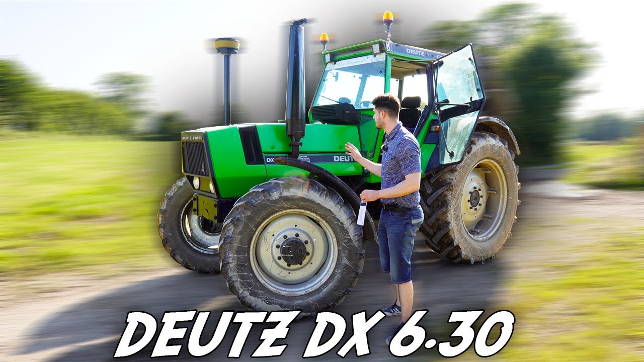 On présente un Deutz DX 6.30 avec Tautor le butor !