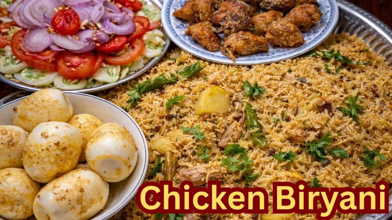 චිකන් බිරියානි හදමු|Chicken Biryani|Biryani Recipe