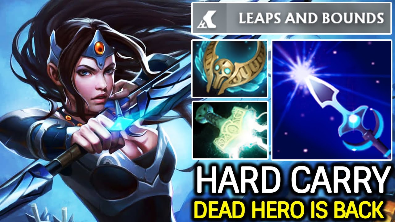 Mirana Hard Carry &ndash; Dead Hero возвращается с Mjollnir + Revenant Dota 2