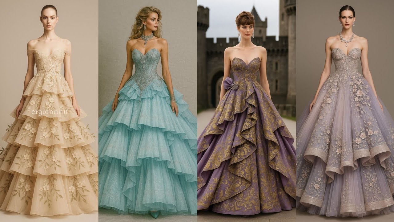 Magical Fairy Prom Dresses 2025/Medieval & Fantasy Gowns Collection for Girls 