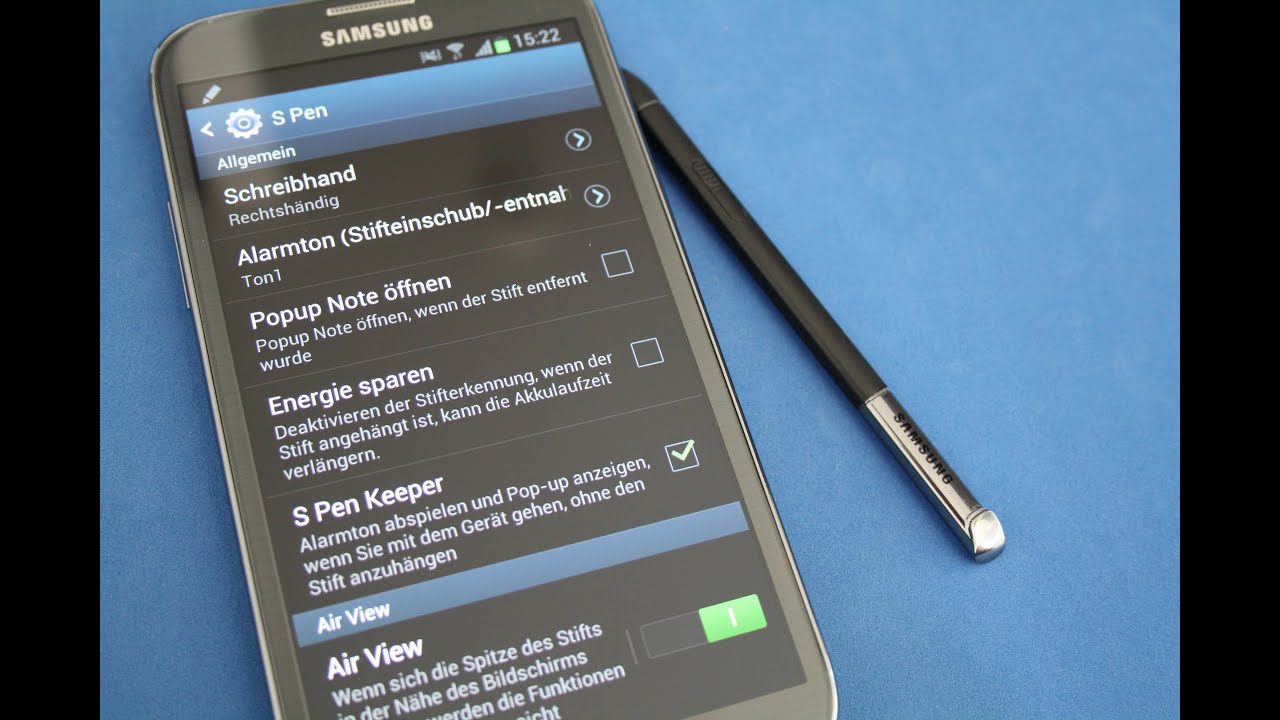 Samsung Galaxy Note 2 - S-Pen-Features