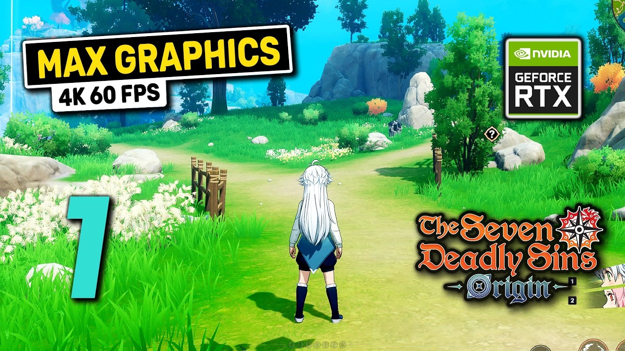 The Seven Deadly Sins: Origin Gameplay Ultra Graphics PC 4K 60FPS | NEW Open World Anime RPG