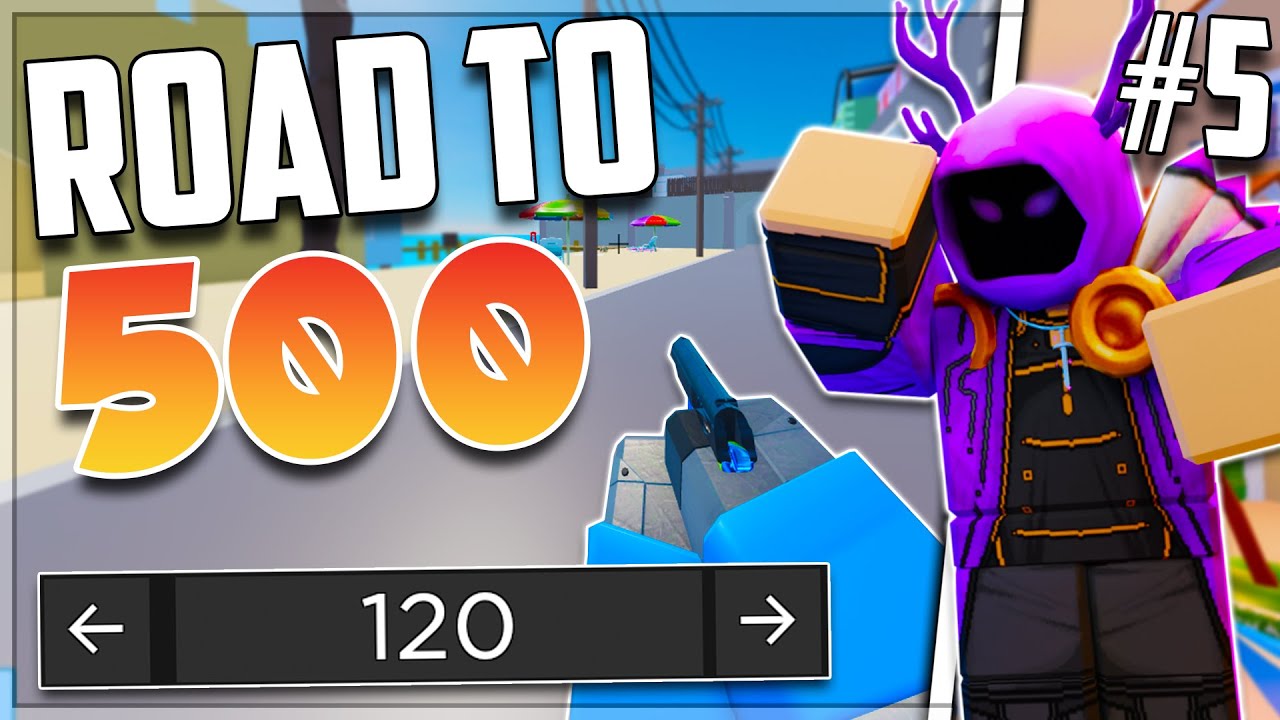 Winning On EVERY FOV! Road to Level 500 Roblox Arsenal Part 5