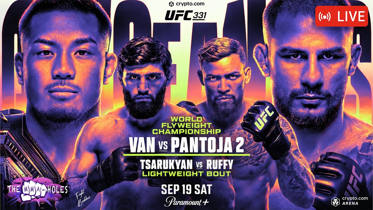 🔴UFC 331: JOSHUA VAN x ALEXANDRE PANTOJA 2 + ARMAN TSARUKYAN x MAURICIO RUFFY | LIVE STREAM