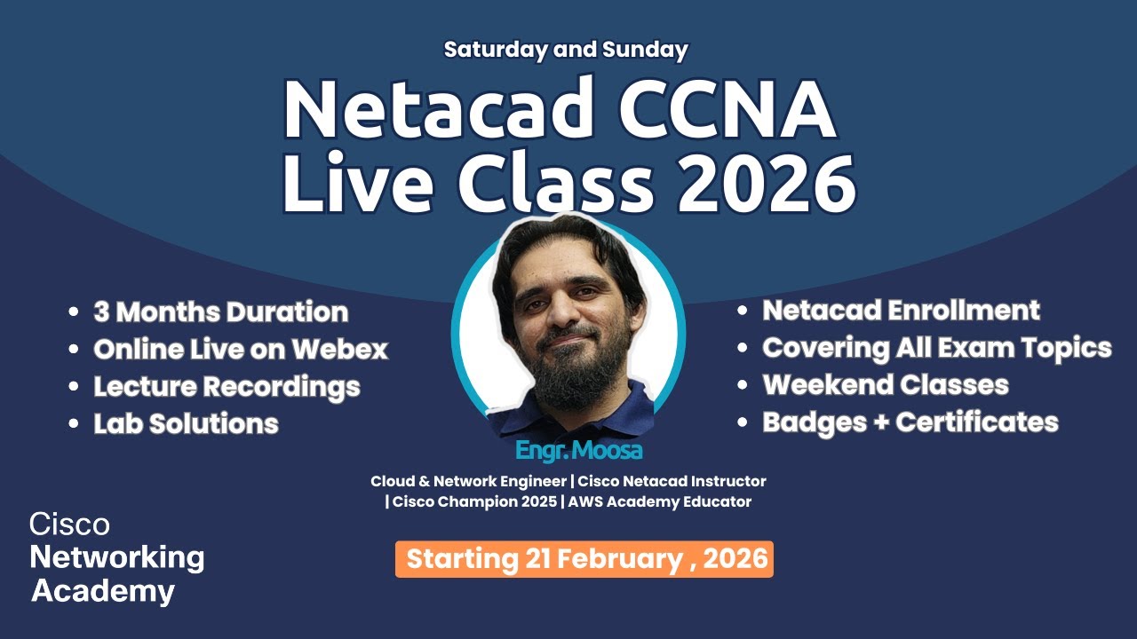 Онлайн-курс CCNA 2026 | Обучение в Netacad | Начало 21 февраля 2026 г.