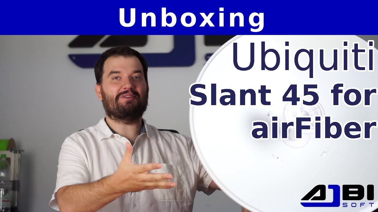 Ubiquiti Slant 45 for airFiber 📶 📡📦 Składanie i Unboxing #18