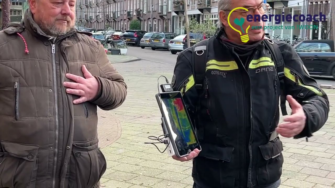 Warmtebeeld Wandeling door Amsterdam Oud-West
