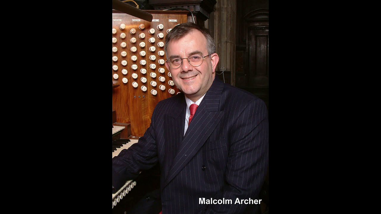 Malcolm Archer: Characteristic Pieces I - Hans Uwe Hielscher an der Orgel der Marktkirche Wiesbaden