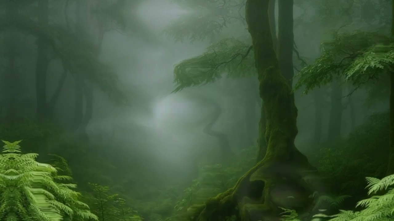10 Minutes of Gentle Rain in the Forest – Relaxing Nature Sounds for Sleep, Focus & Calm