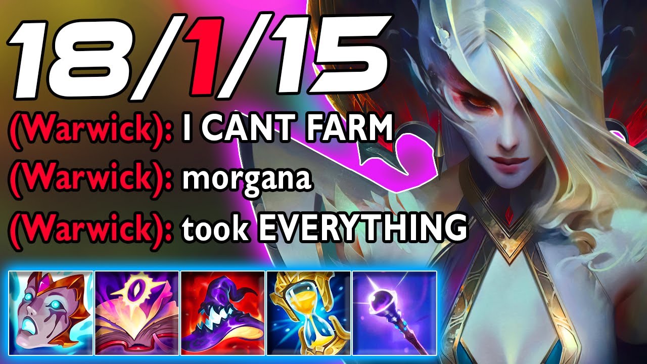 IF MORGANA ROOTS YOU, YOU DIE (FULL AP MORGANA IS BACK IN THE JUNGLE META)