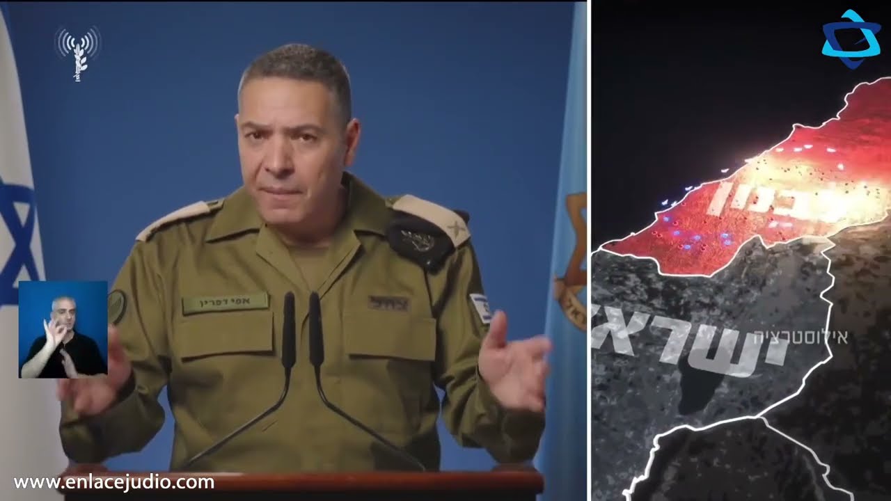 LA SEGURIDAD DE ISRAEL ES LO MÁS IMPORTANTE: Portavoz de las FDI - Doblado al español