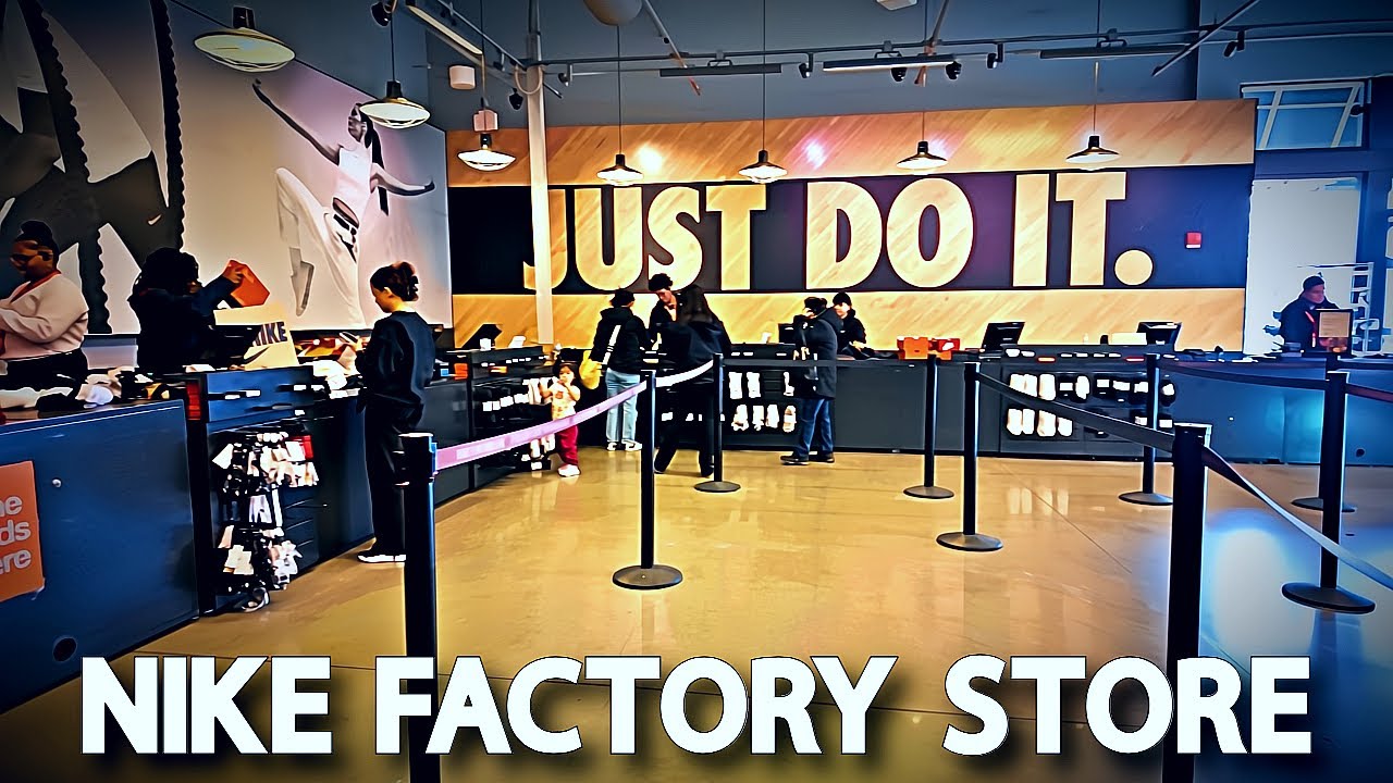 【4K】𝐖𝐀𝐋𝐊 🇺🇸 Shopping at the Nike Factory Store in Paramus, NJ