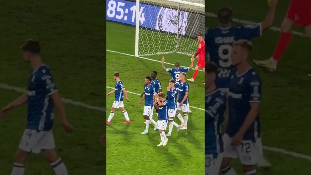 MIKAEL ISHAK CAŁUJE HERB LECHA POZNAŃ! #shorts