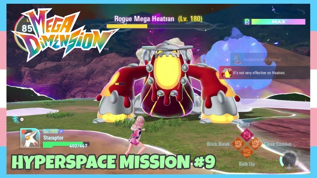 Hyperspace Mission #9 Survey #5 - Where To Catch Rogue Mega Heatran & Get Heatranite In Legends ZA