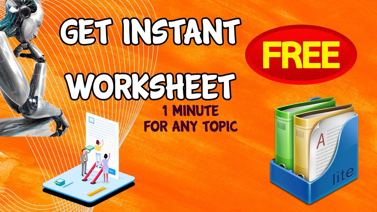 Instant Worksheet Generator! Entirely Free!